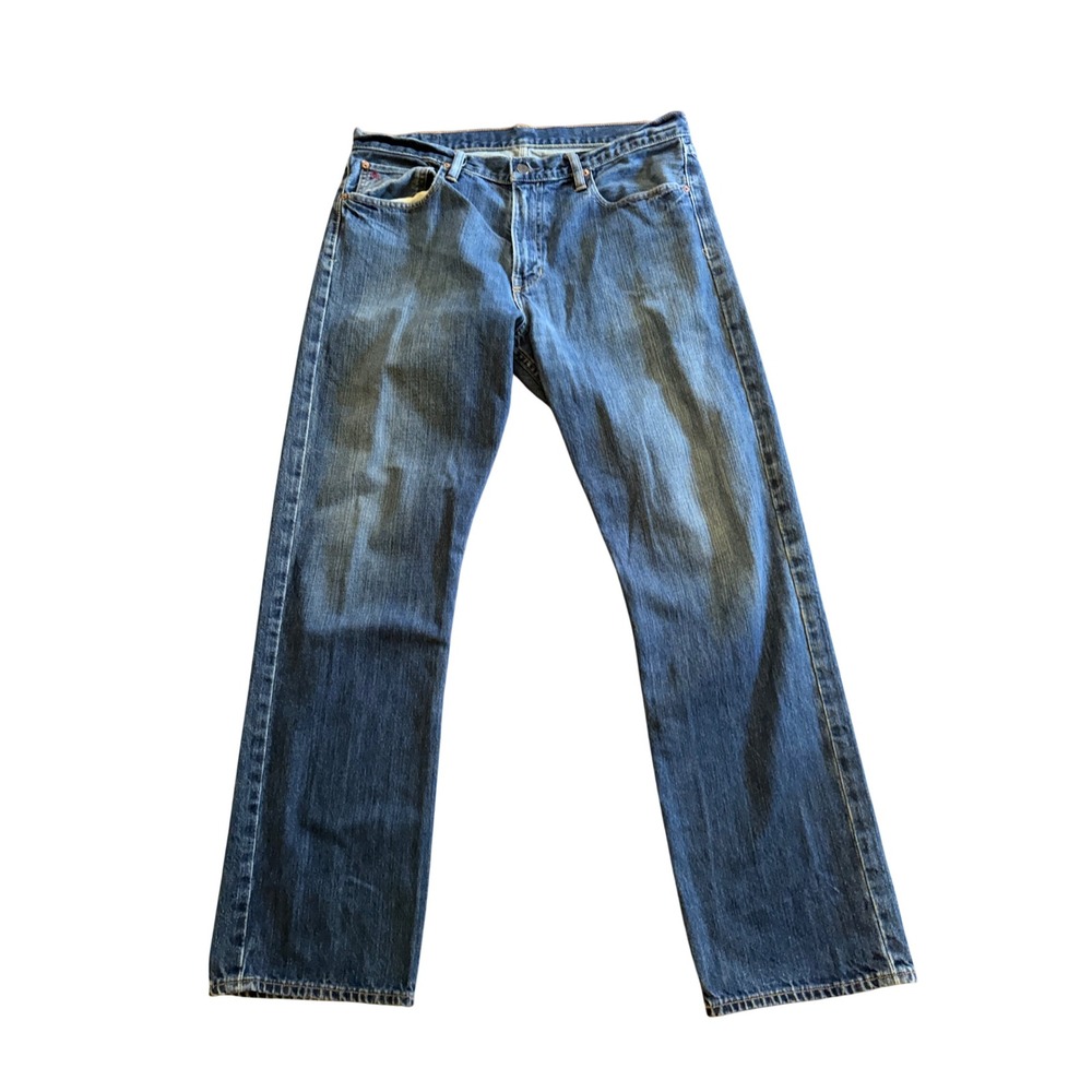Polo Ralph Lauren Mens Classic Fit Straight Leg Jeans Warren FOA Blue 35x32